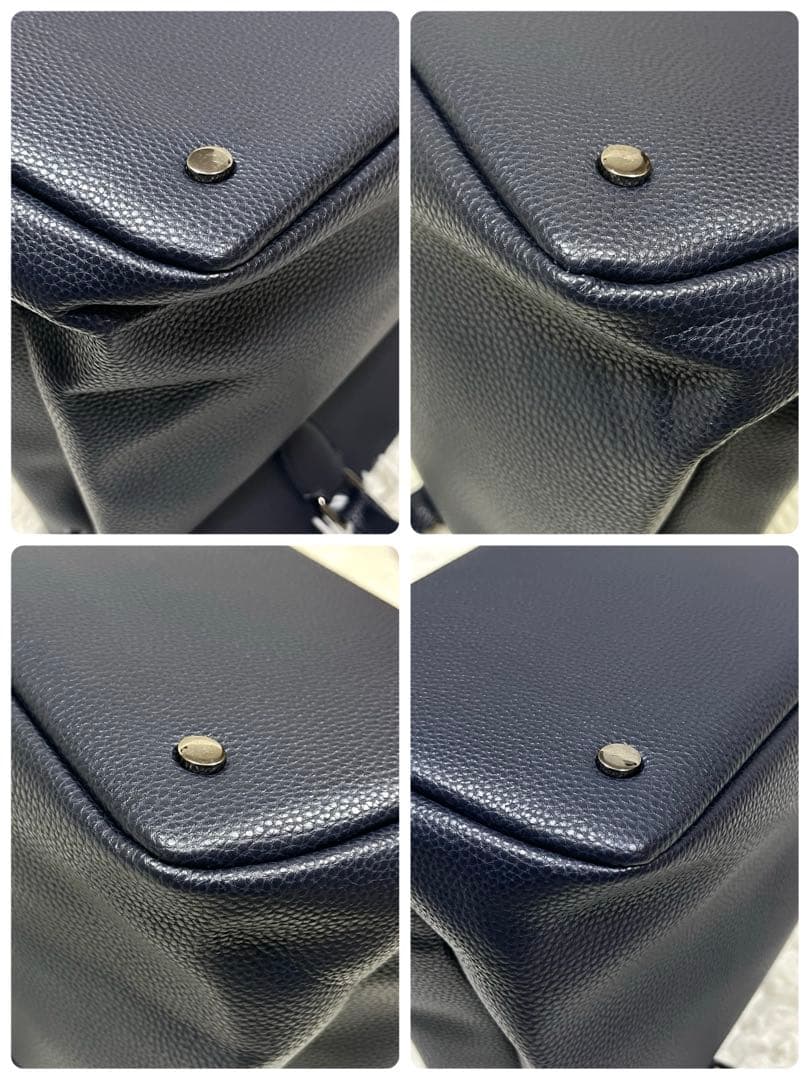 極美品✨ABAHOUSE for ANA シボレザートートバッグ ポーチ付A4可