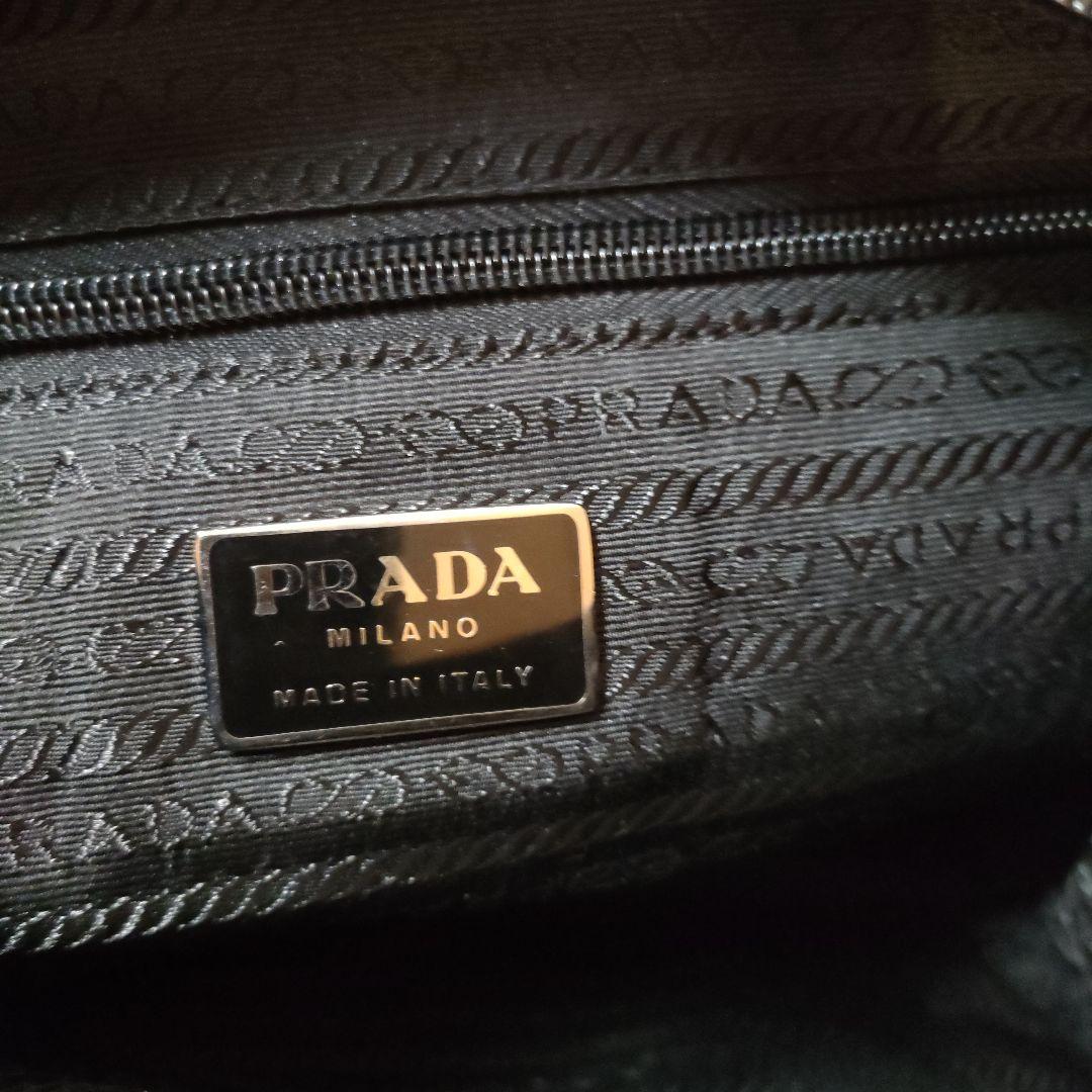 PRADA プラダ メッセンジャーバッグ ブラック 三角ロゴ
