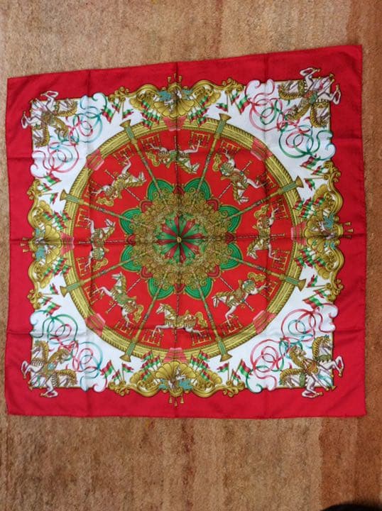 SomaLi / そまり エルメス　カレ90メリーゴーランドシルクスカーフ