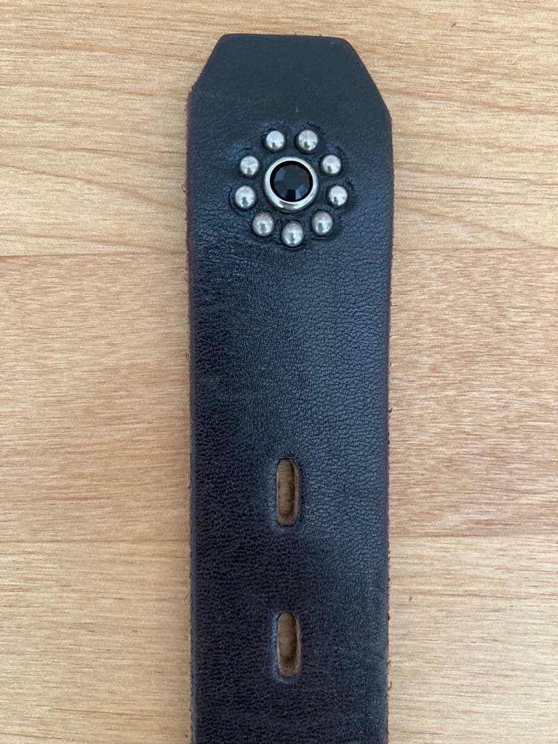 HTC スタッズベルト フラワー ブラックストーン　スタンダードカリフォルニア