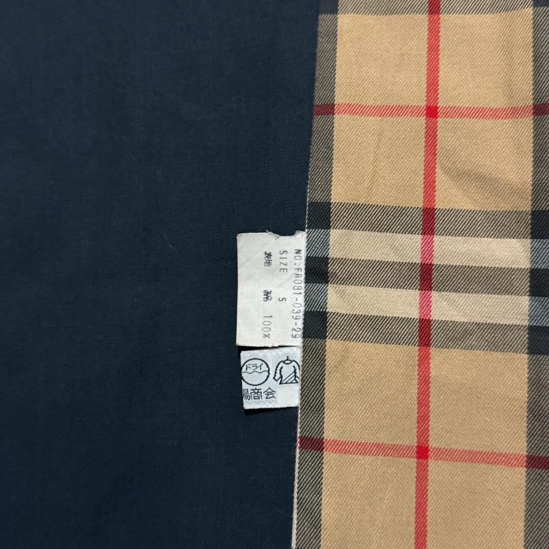 ~90s vintage Burberry's トレンチコート 紺 DM1442