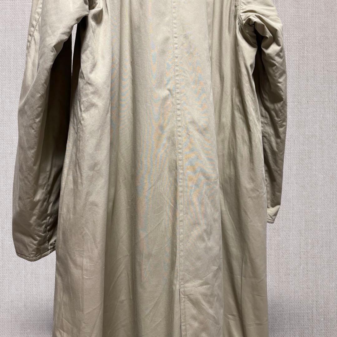 70s-80s GIORGIO ARMANI バルマカーンコート ベージュ 中綿