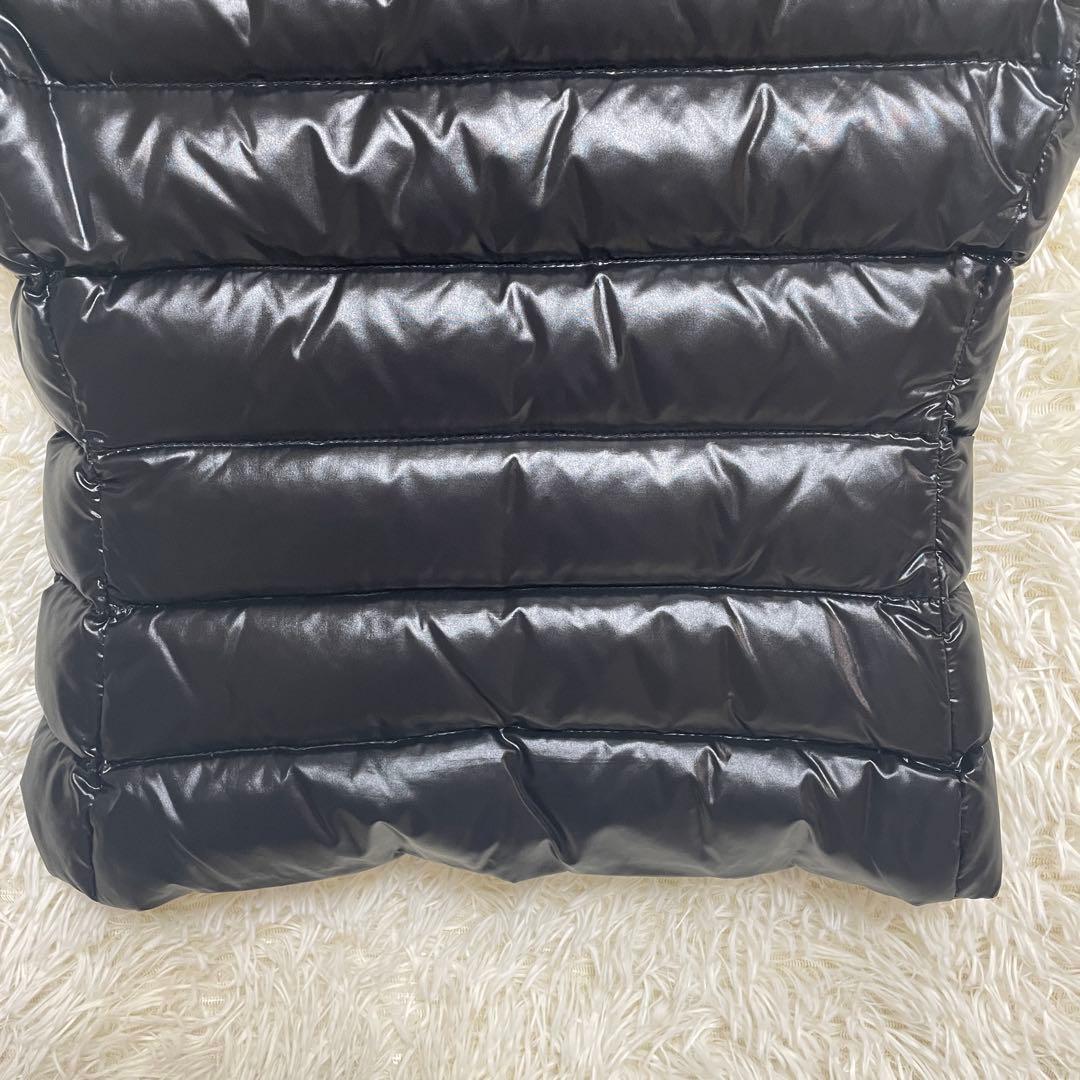T/ MONCLER ダウンベスト ブラック サイズ00 キルティング
