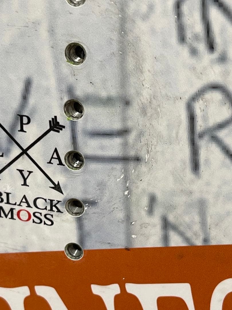 MOSS toto black 155cm スノーボード