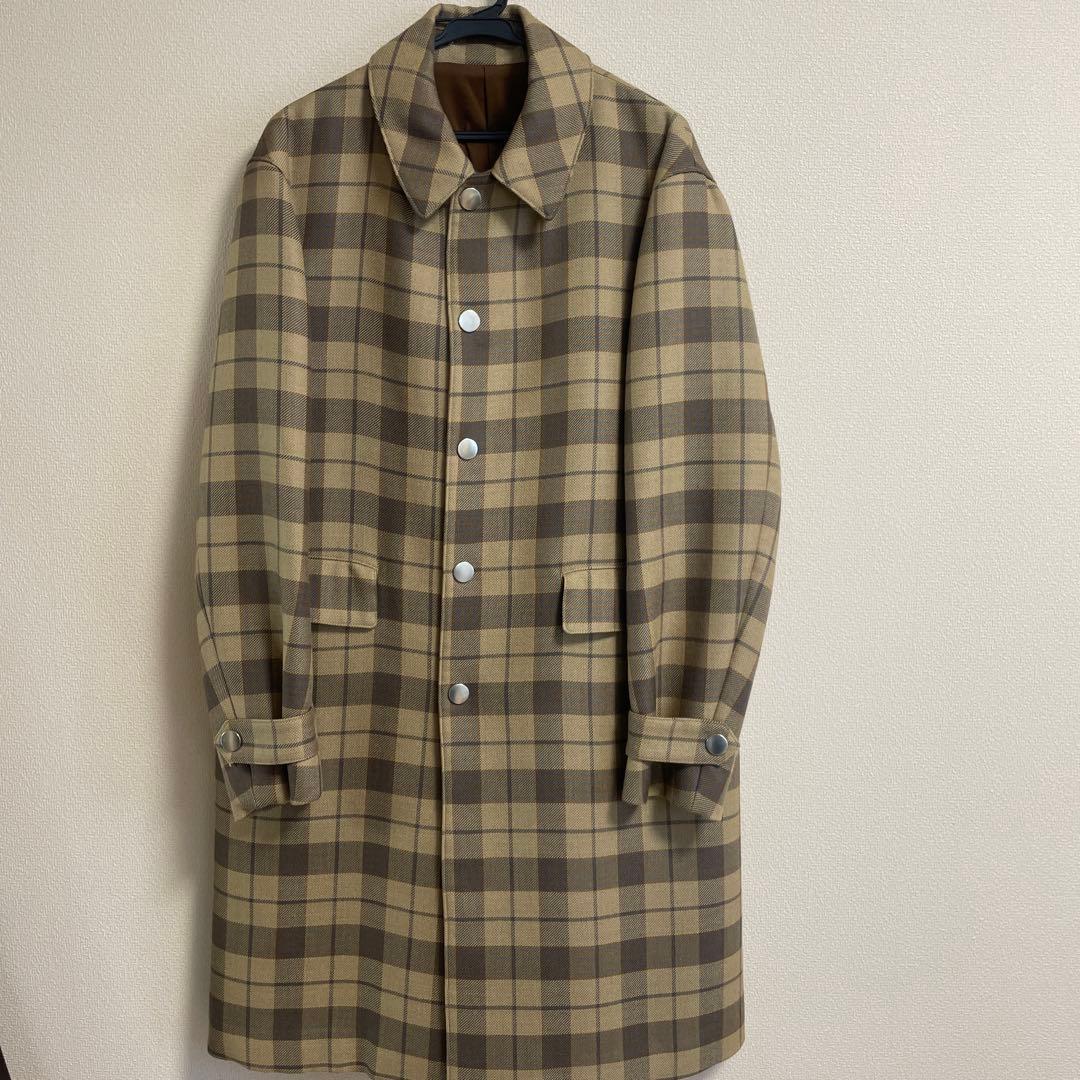 Scye ステンカラーコート　クリーニング済