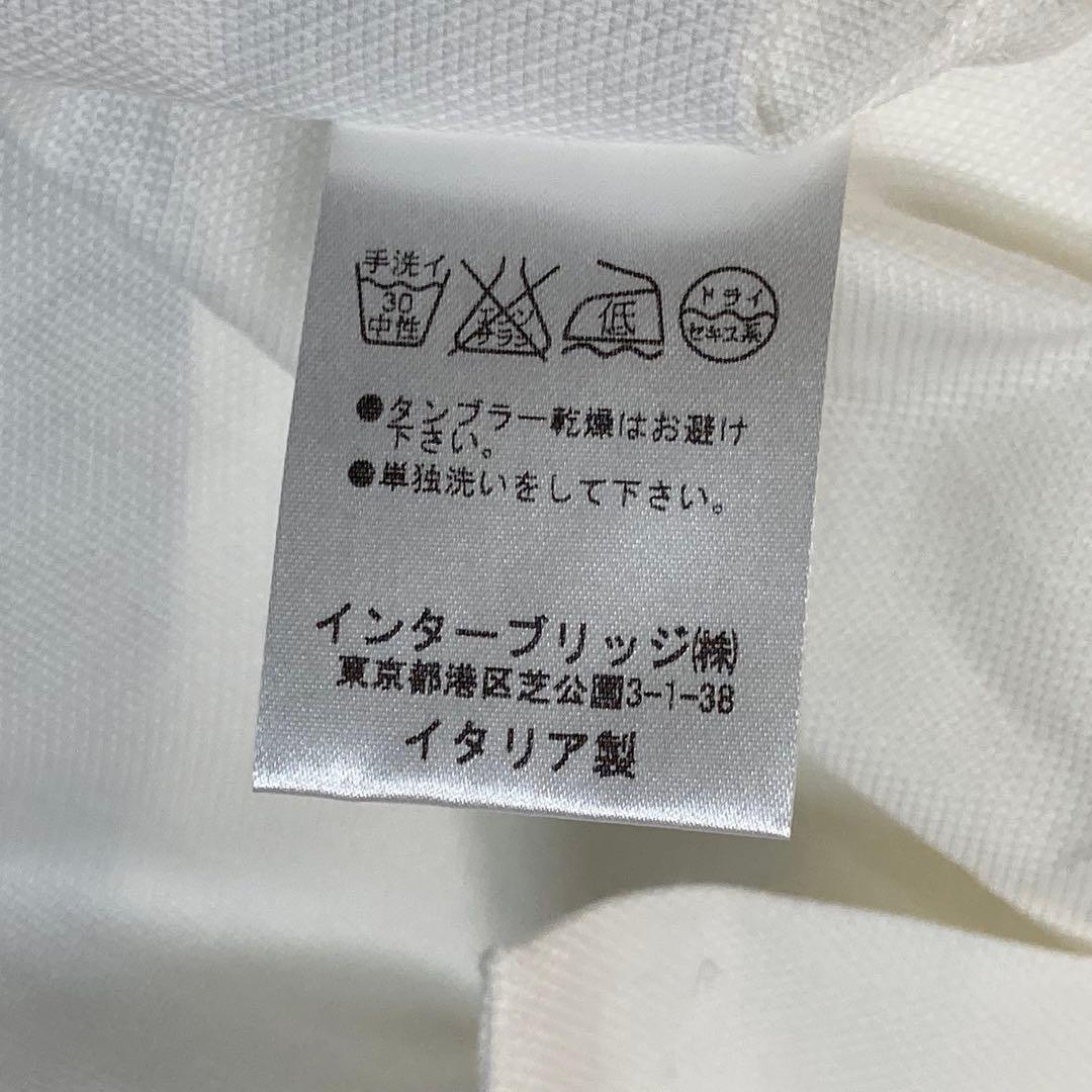 美品　BORRIELLO　（39）　ワイドカラーシャツ　イタリア製　白