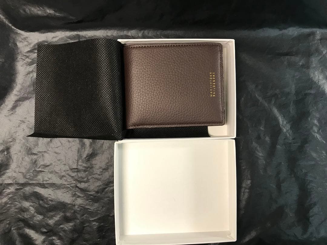 MACKINTOSH PHILOSOPHY 二つ折り財布 チョコ 新品未使用