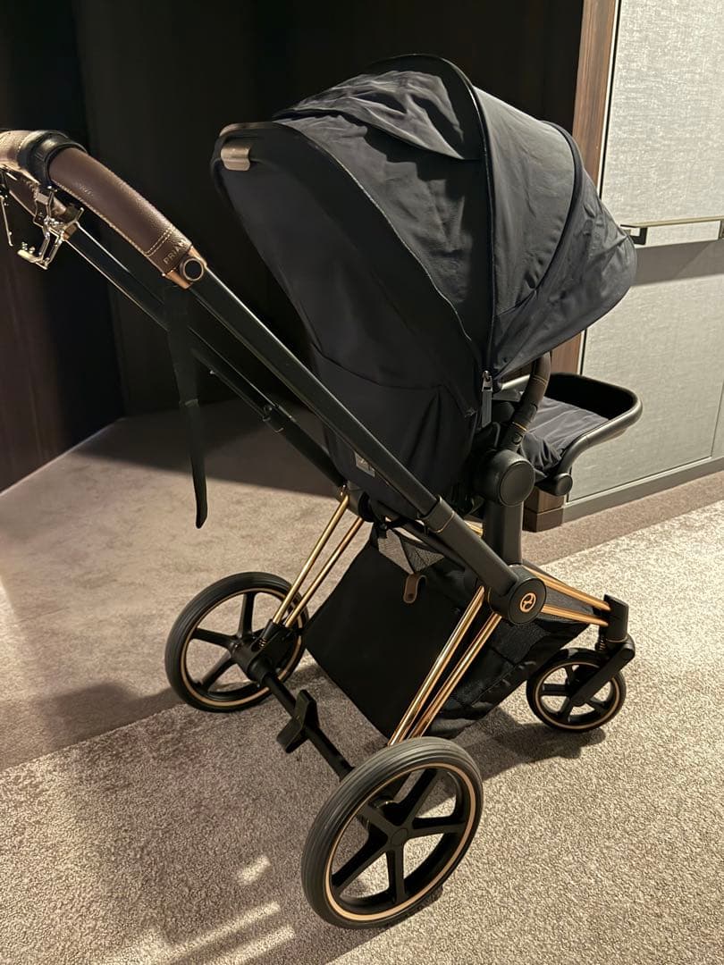 cybex プリアム　ブラック ベビーカー