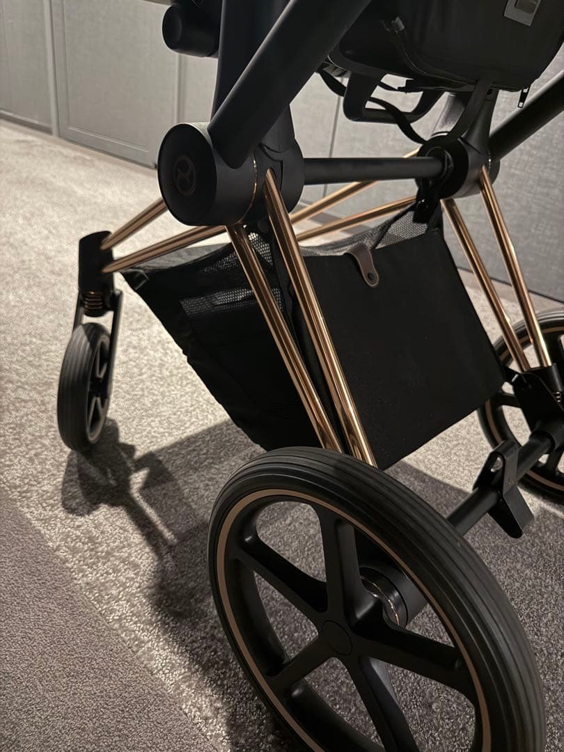 cybex プリアム　ブラック ベビーカー