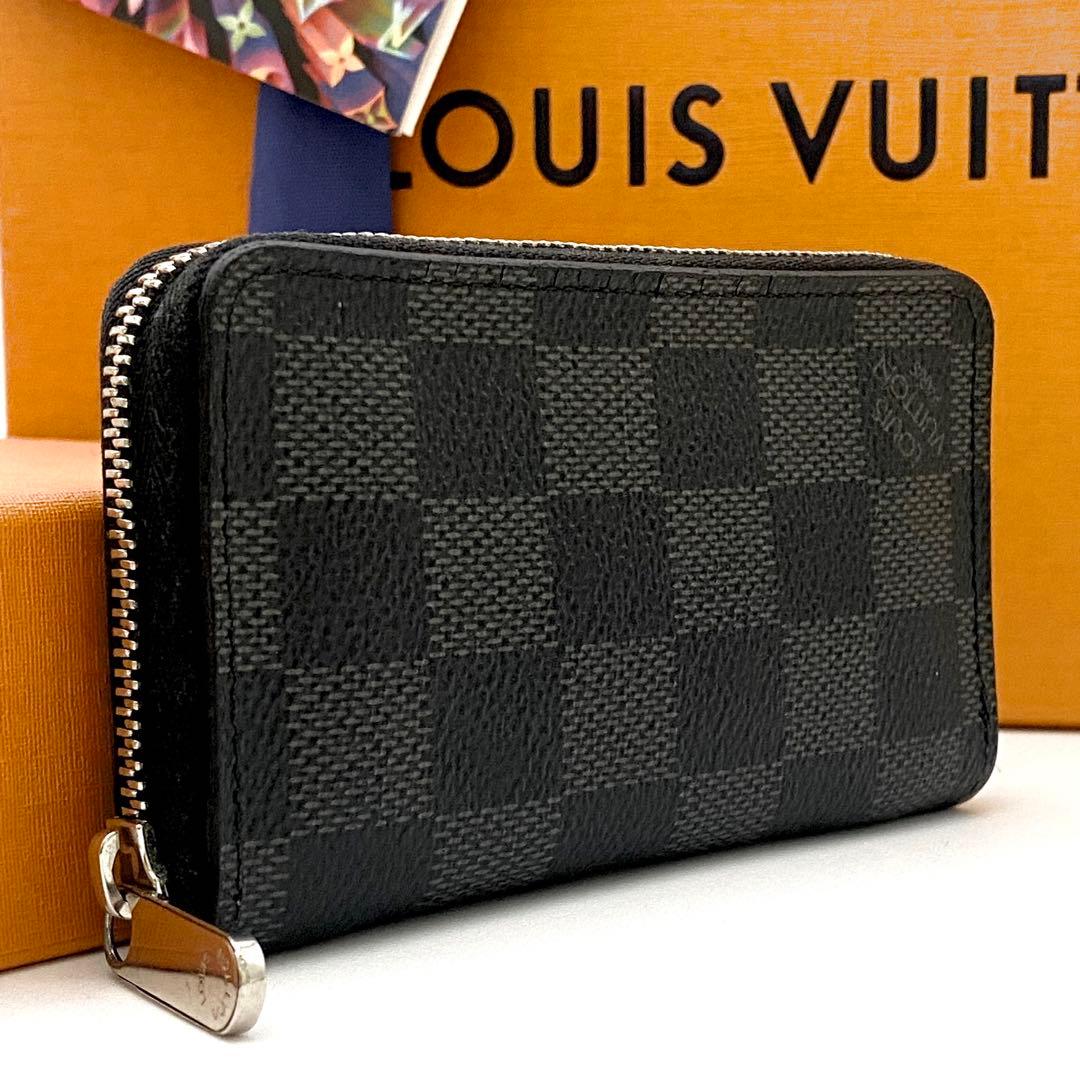 ルイヴィトン ダミエ グラフィット ジッピー パース 小銭入れ コンパクト