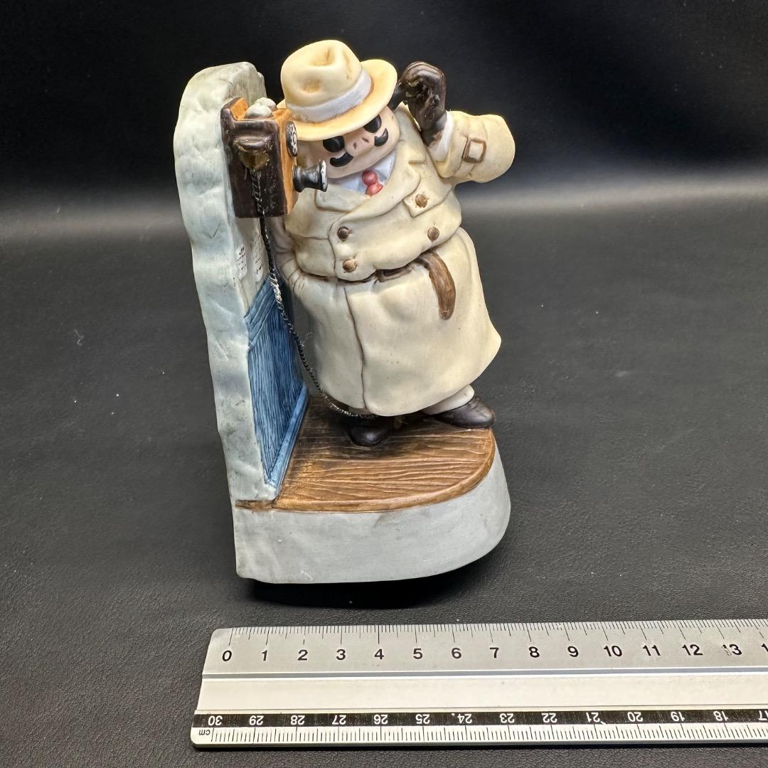 ♡Fa右1024 ジブリ 紅の豚 ポルコ・ロッソ オルゴール 磁器製