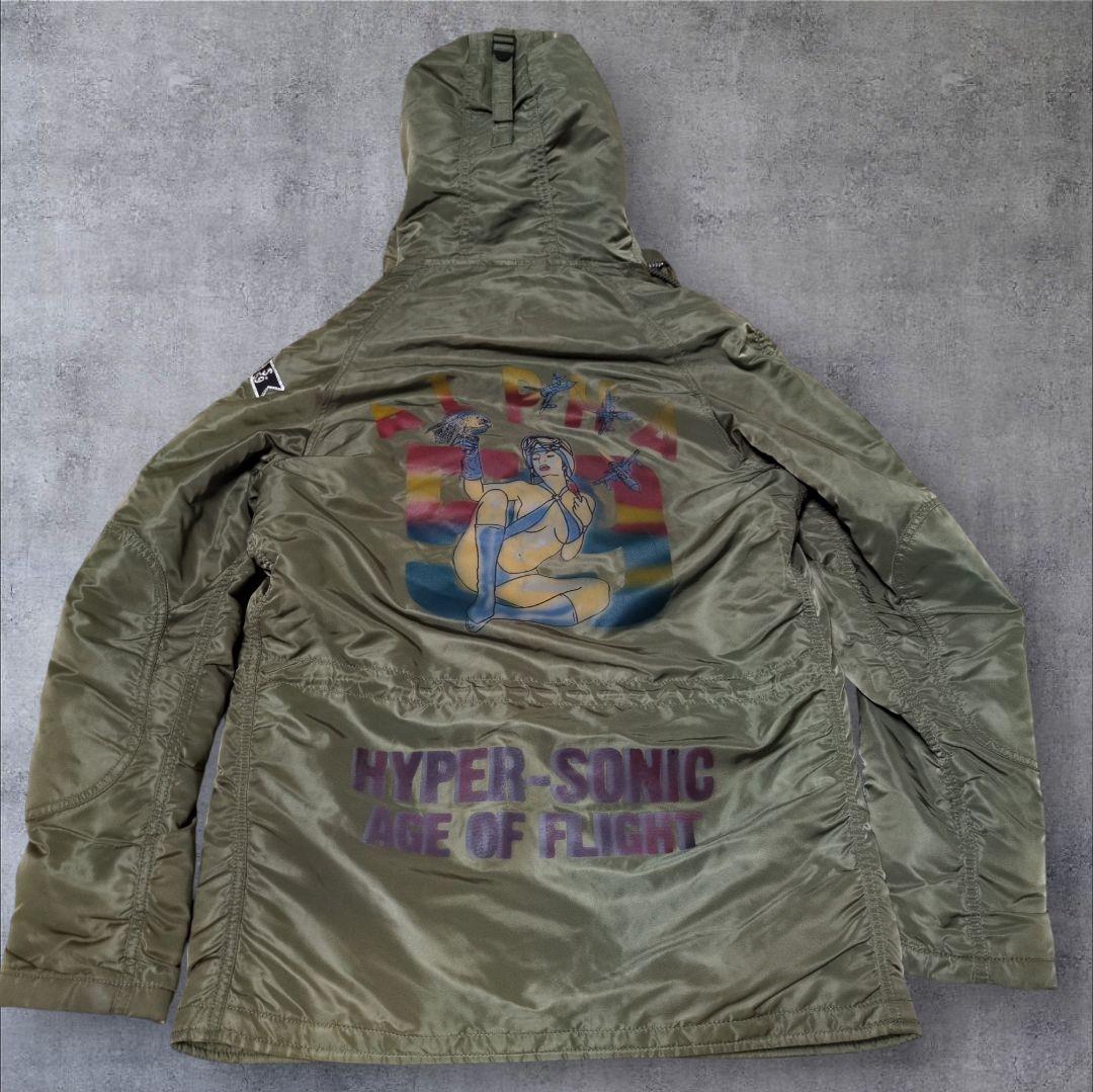 希少✨完売♢アルファ N-3B 50 周年限定モデル フライトジャケット M