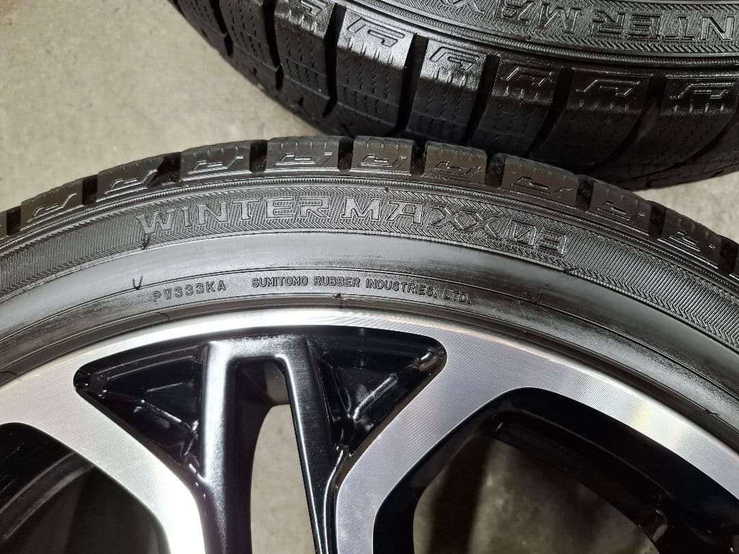 スズキ スイフトスポーツ 純正 ホイールタイヤ 2022年 スタッドレス