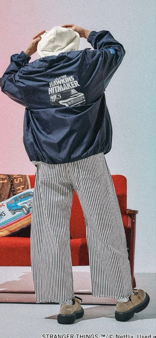 コラボアソートコーチジャケット ストレンジャーシングス ニコアンド