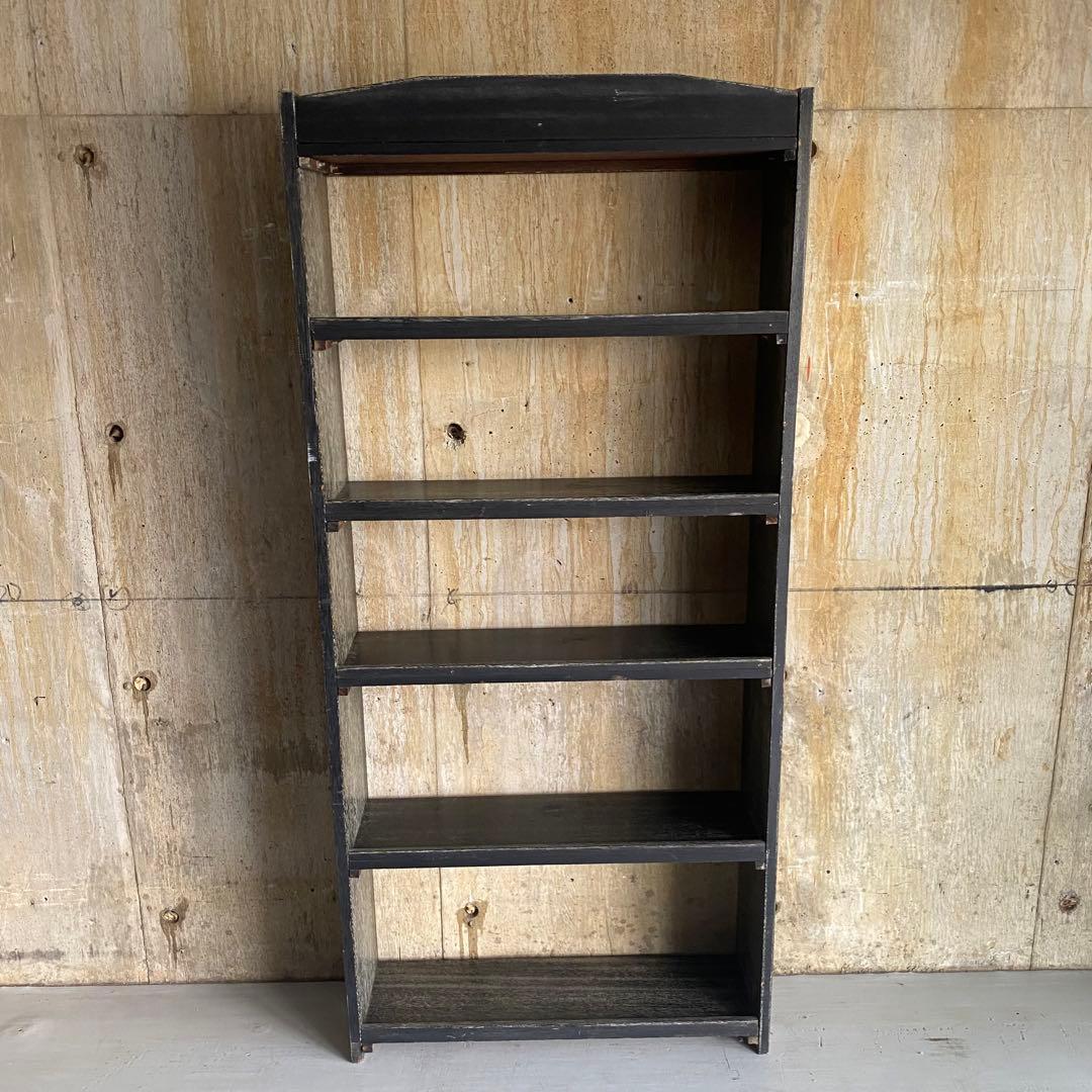 ヴィンテージ　アンティーク　レトロ　書棚　本棚　シェルフ　古家具　古道具