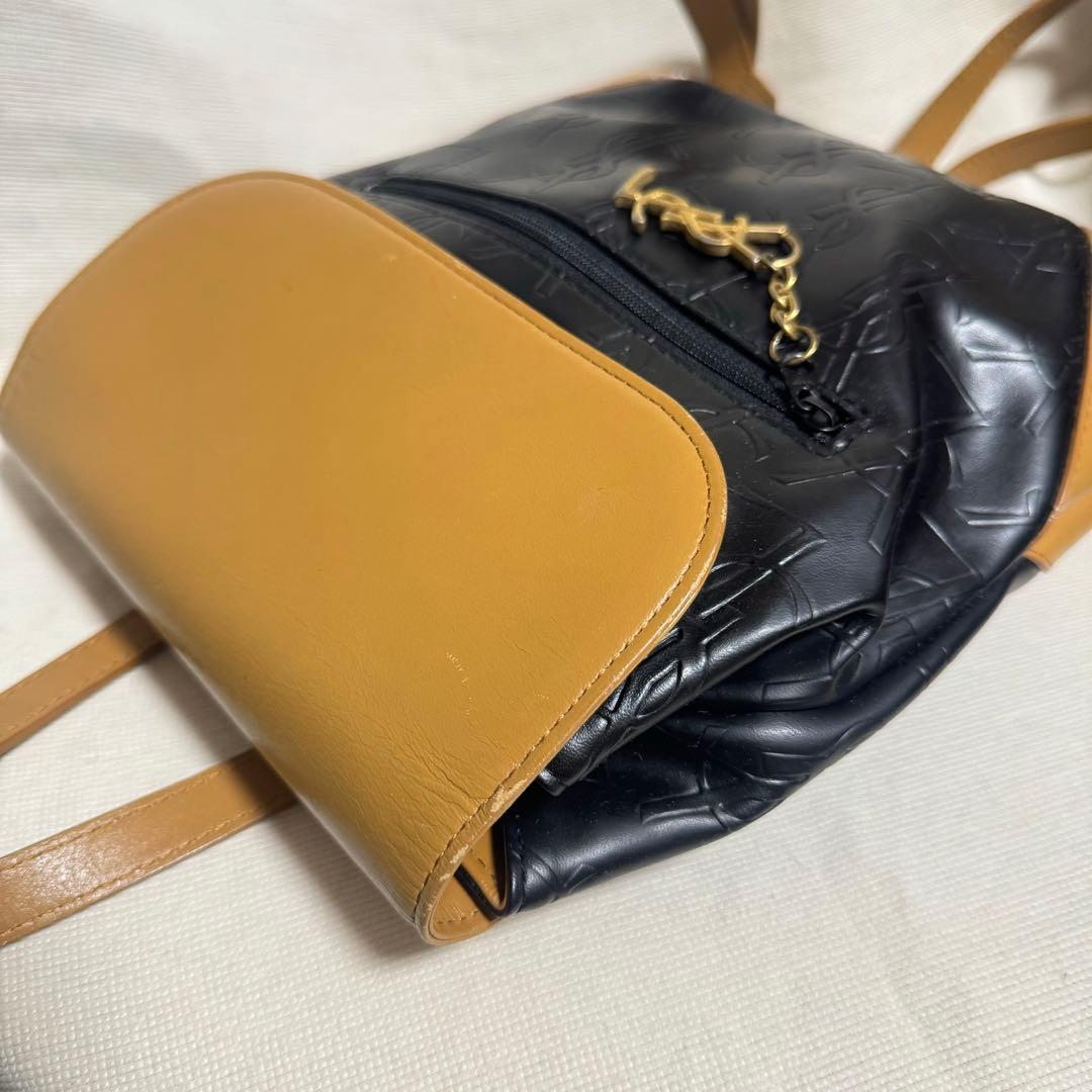 Saint Laurent イヴサンローラン レザー リュック リピート YSL