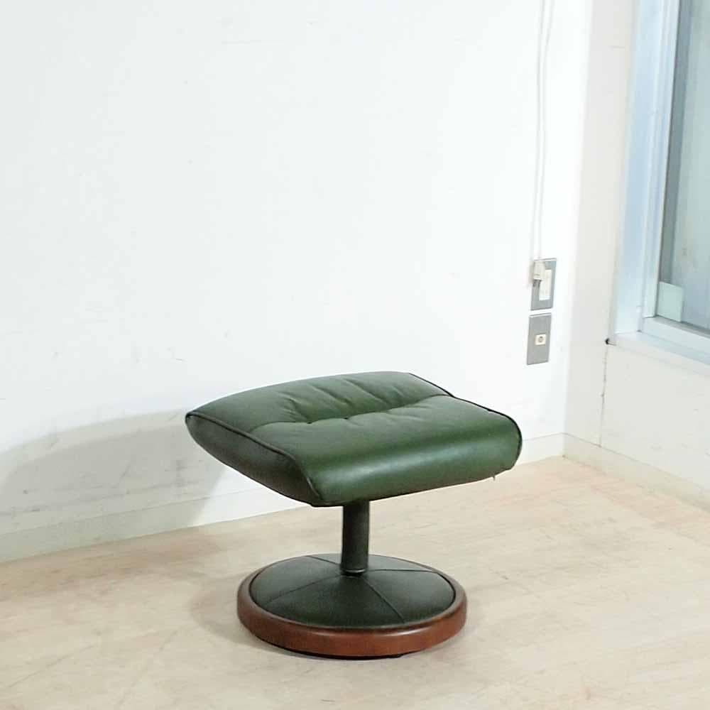 本革 パーソナルチェア用 オットマン/スツール ZR24314