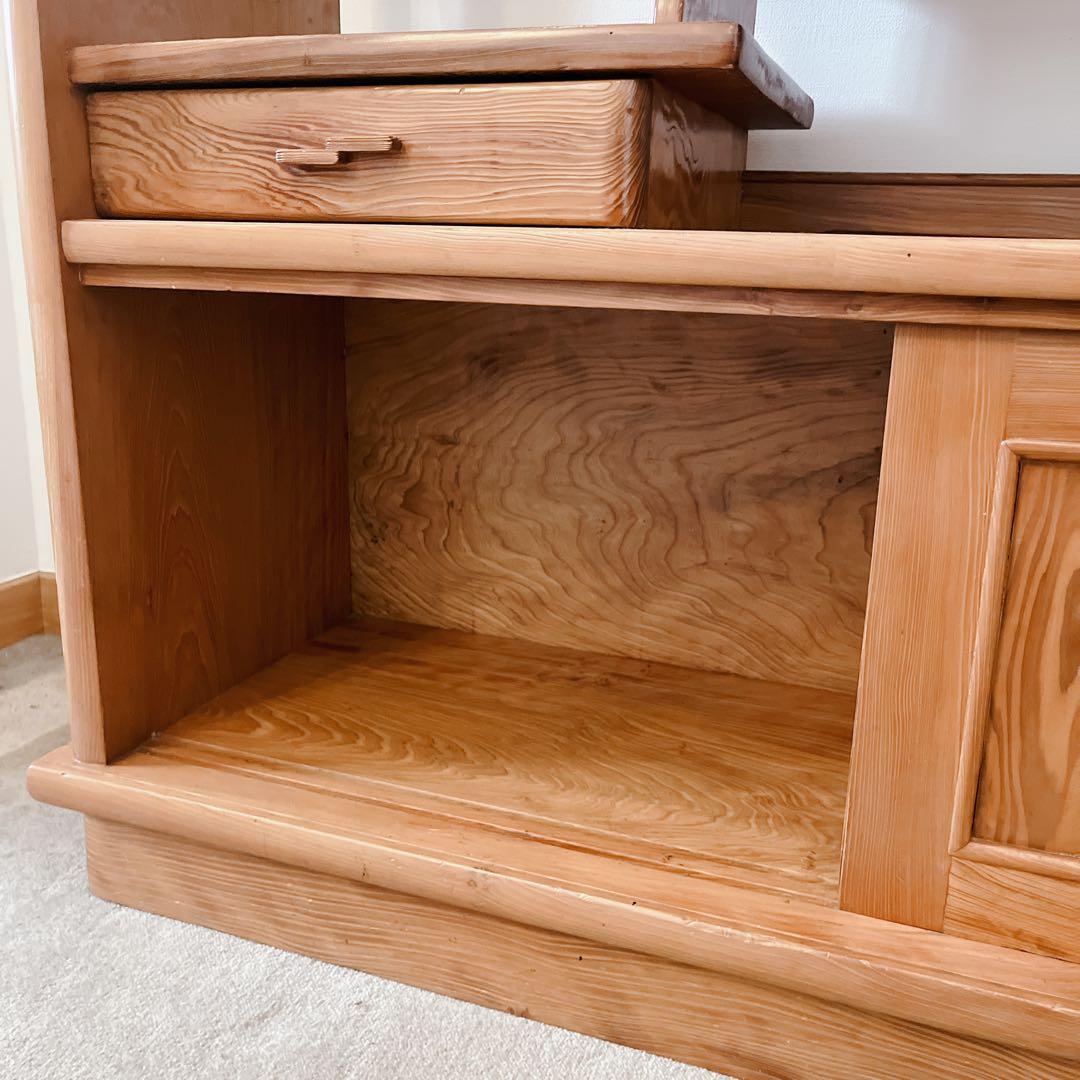 高級屋久杉　飾り棚　サイドボード　収納　インテリア　家具　アンティーク