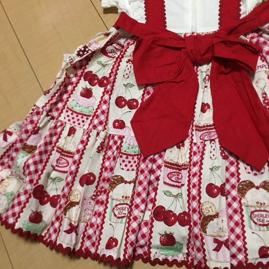 110シャーリーテンプル　ワンピース