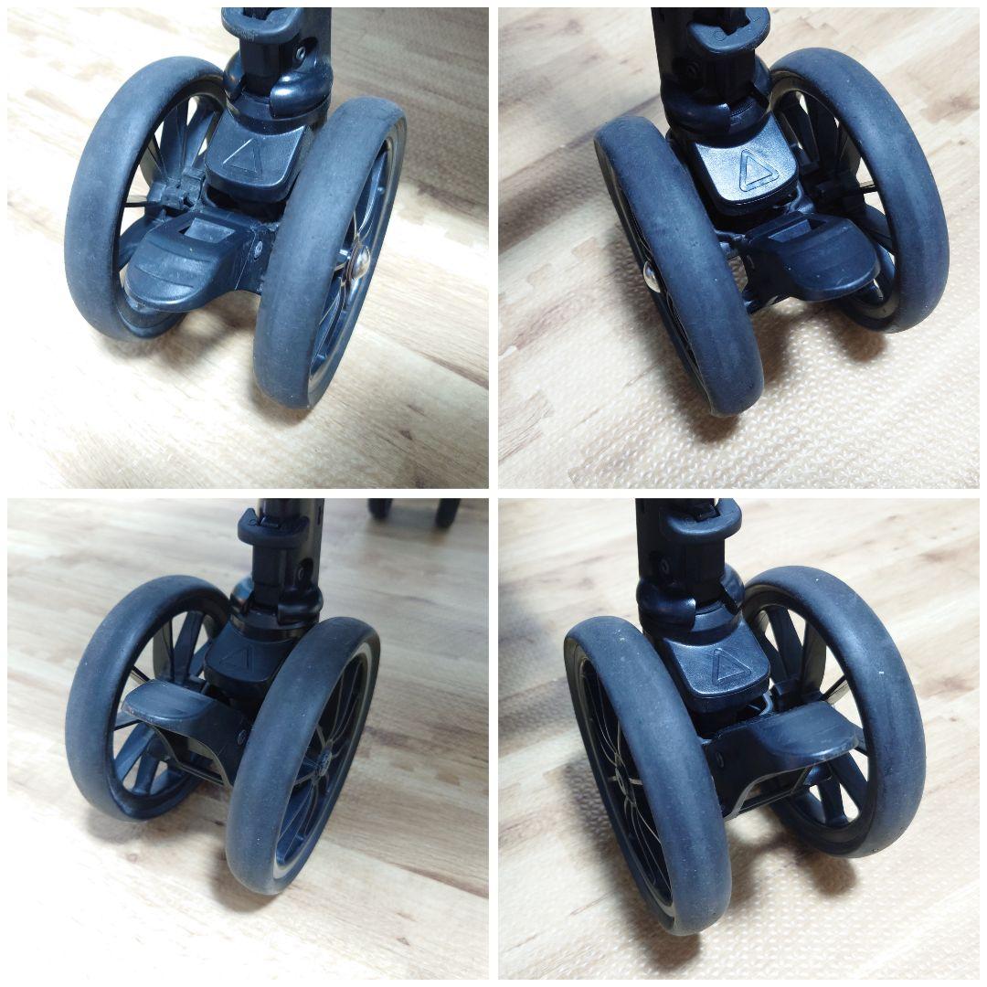 ✩美品✩ Combi メチャカル ハンディ オート4キャス ベビーカー ネイビー