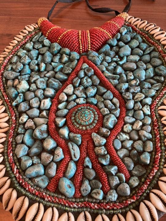 インド　ラダック　アンティーク民芸品