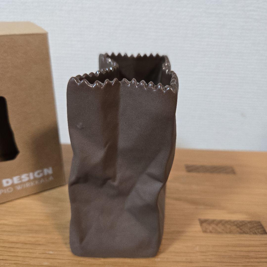 レア‼【未使用】 ローゼンタール(PAPER BAG VASE) フラワーベース