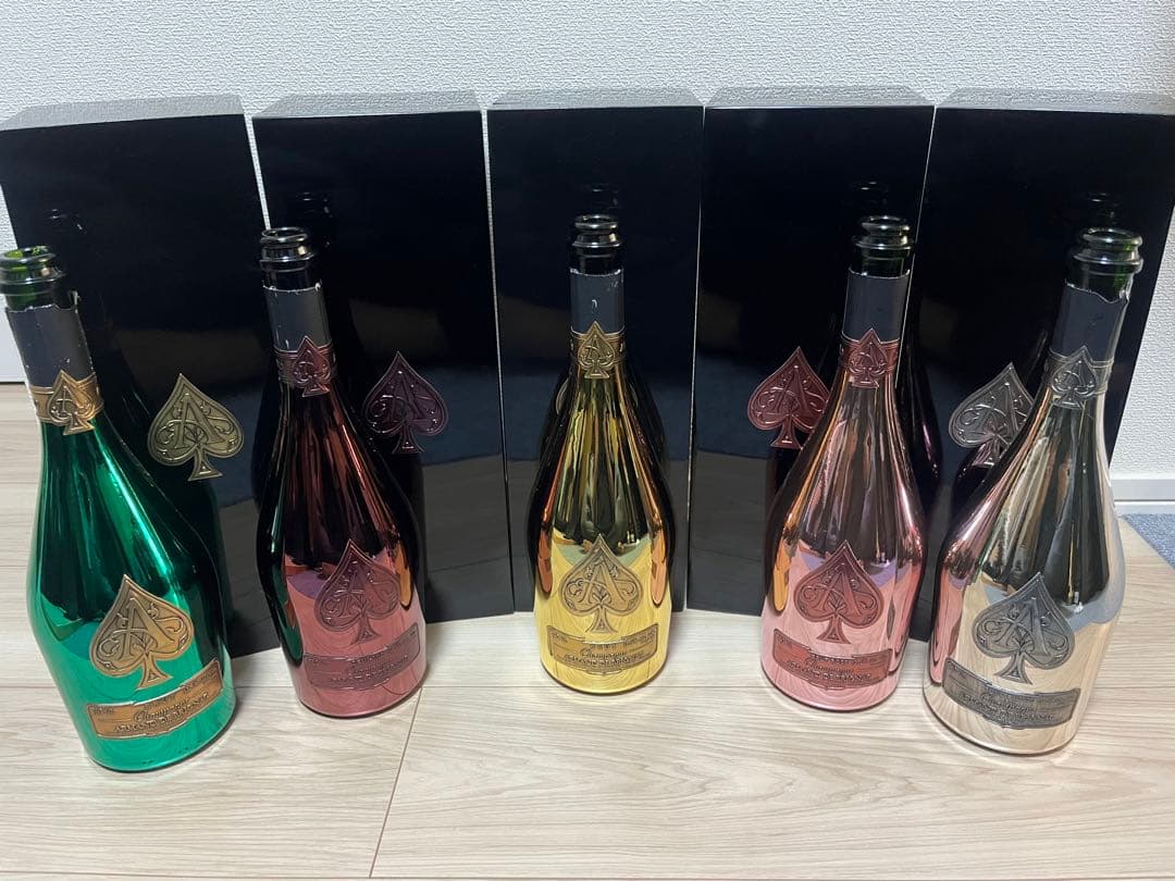 アルマンド　空瓶＋ケース+ケースカバー　5セット