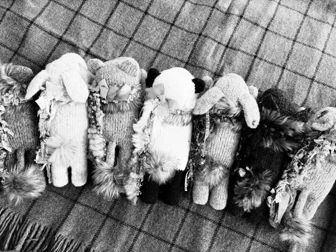 ぱんだのストールピン☆あみぐるみ