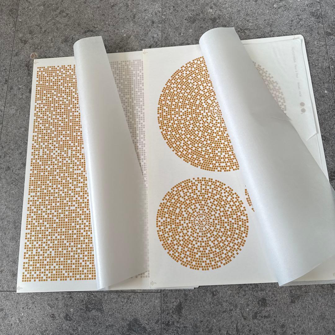 ポーセラーツ転写紙10枚