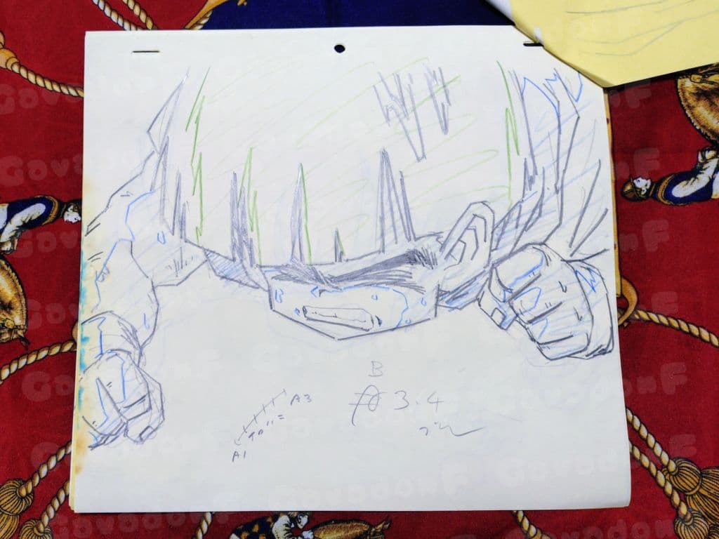 セル画 原画 ドラゴンボール 当時品 悟飯