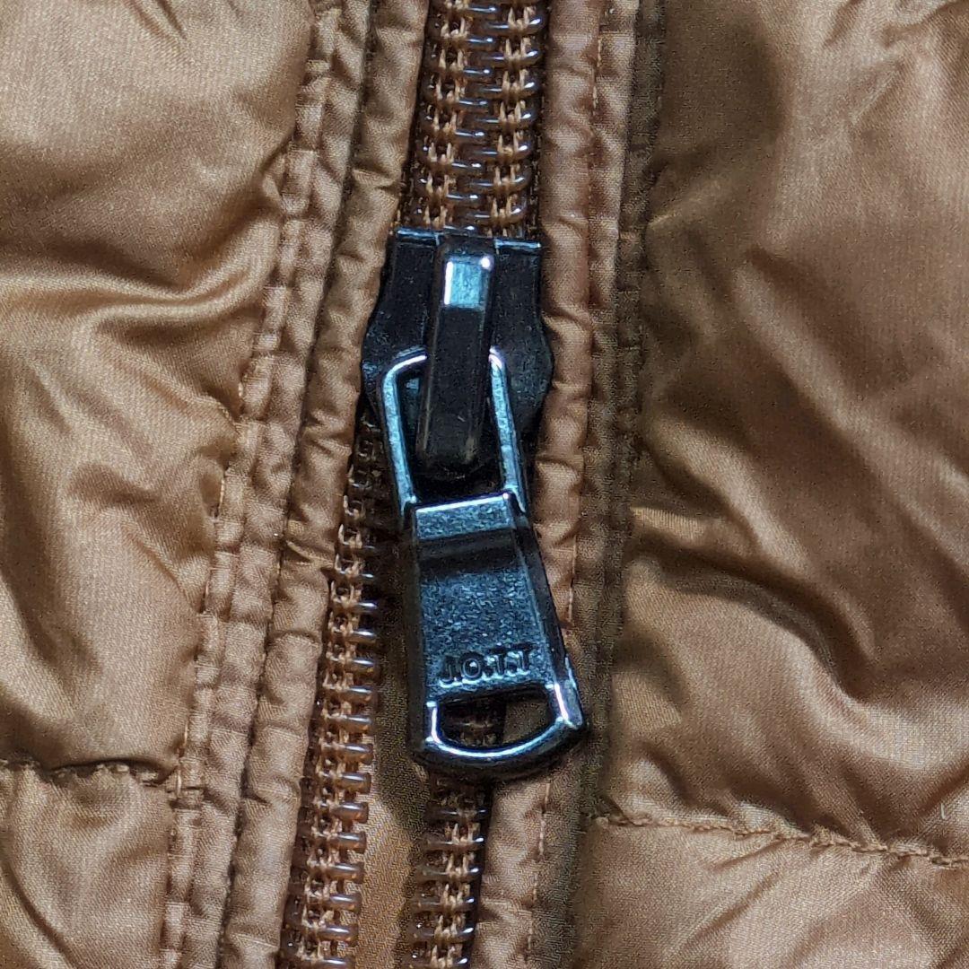 美品✨ジョット ロングダウンコート 超軽量2way ダブルジップアップ キャメル