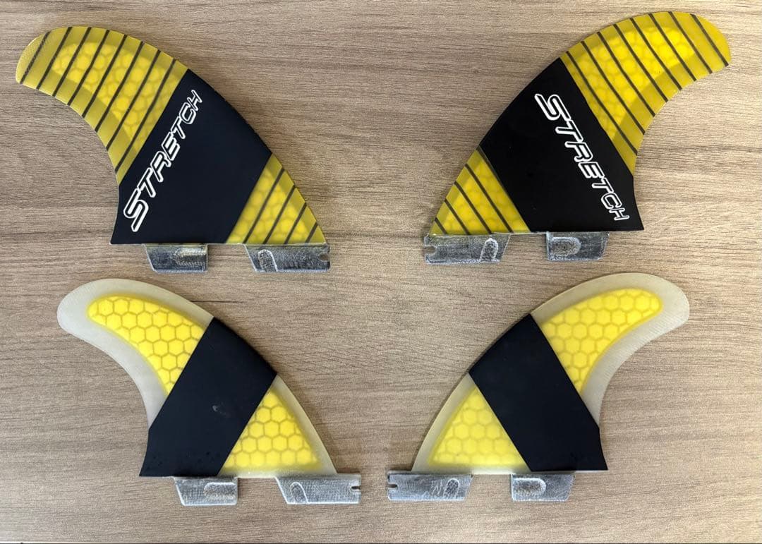 FCS II SHAPER SERIES WR ストレッチクアッドフィンＬサイズ