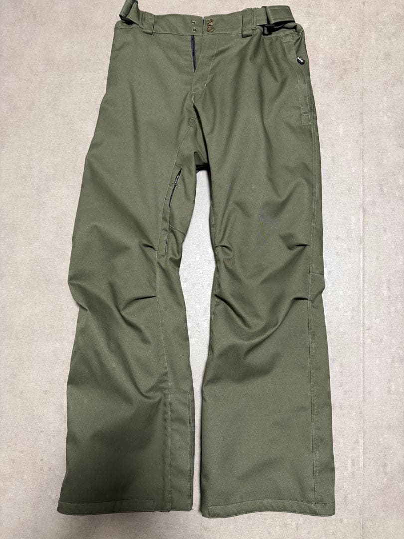 お買い得 スノーボード ウェア 上下 セット アーミー グリーン オリーブ M