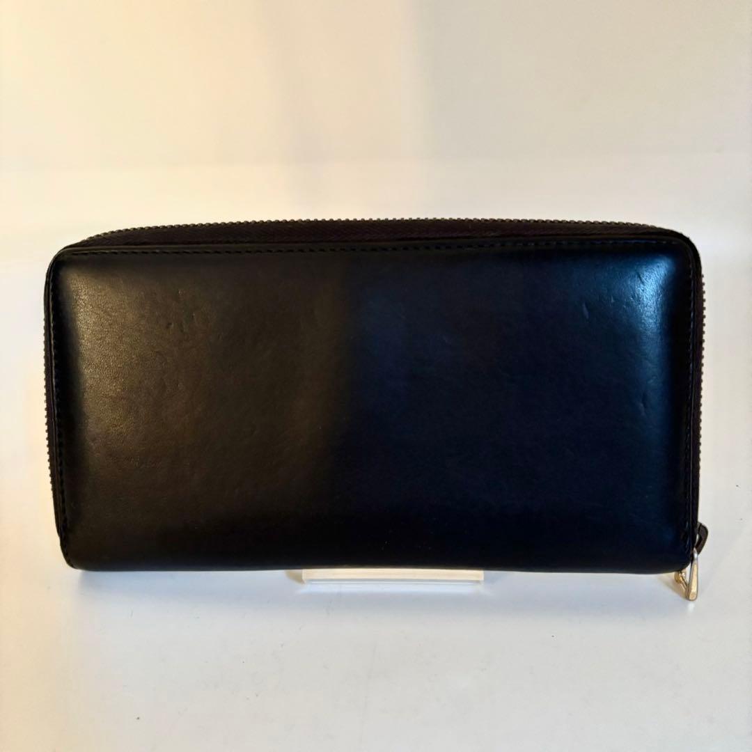 グッチ　長財布　虎　タイガー　エンボス　ラウンドジップ　ロングウォレット　レザー