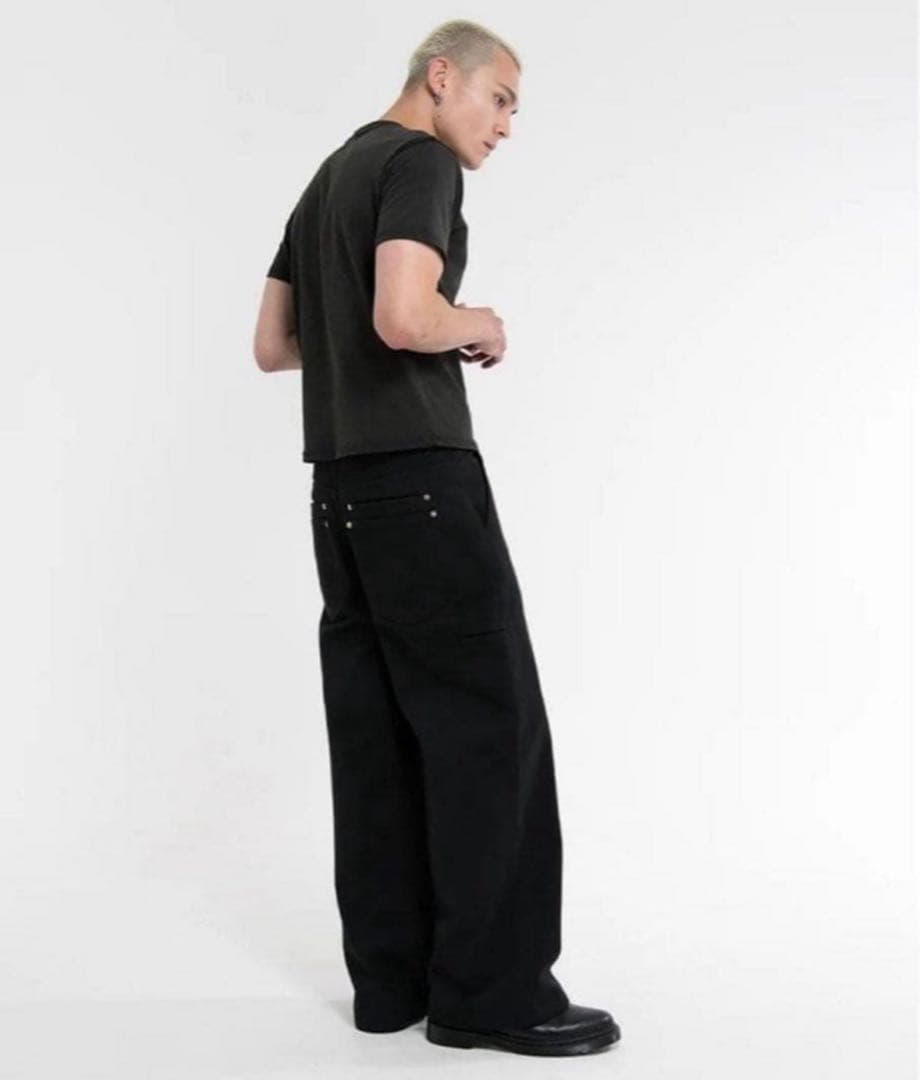 パンツ yamgen Stacked Canvas Wide-Leg Pants