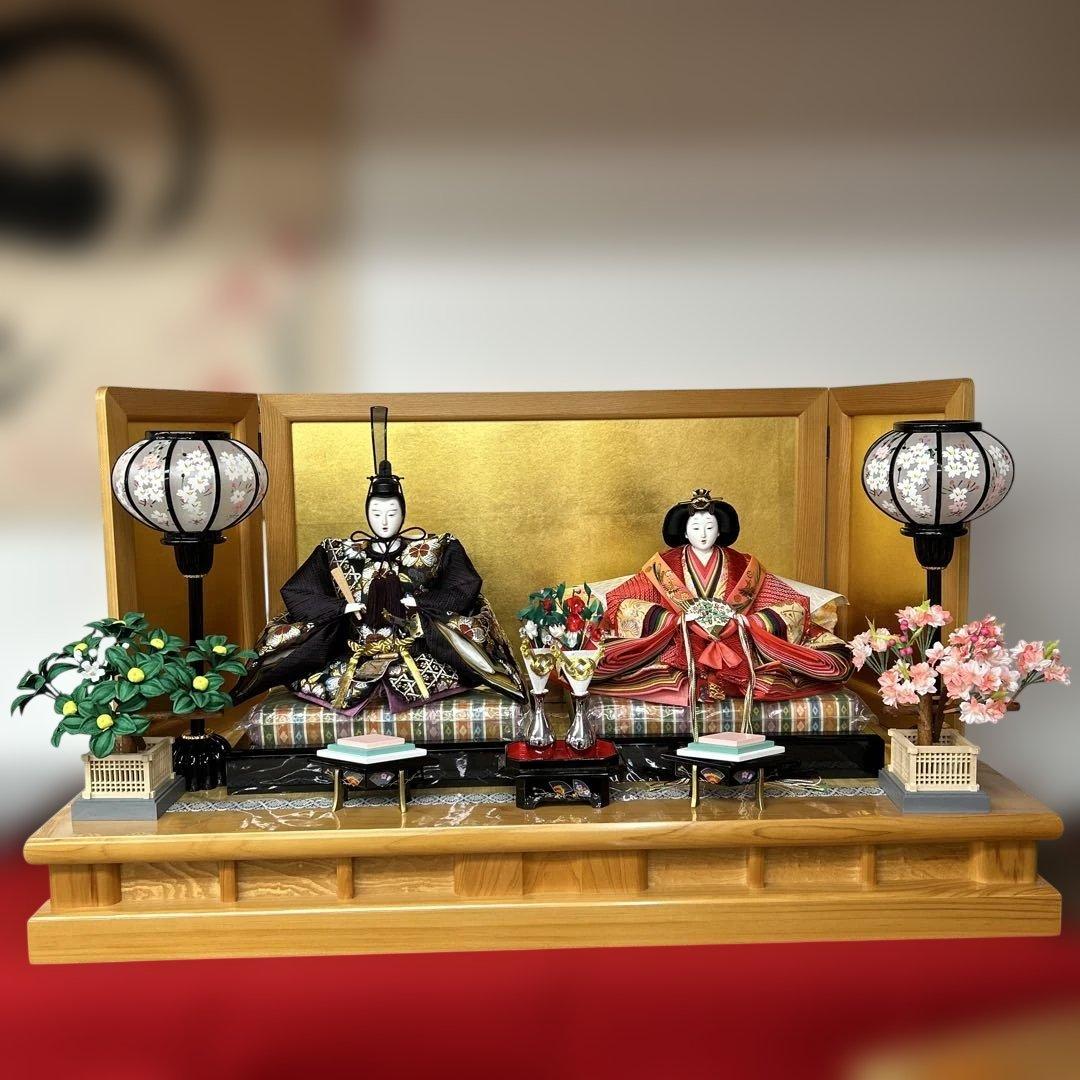 伝統的雛人形セット＊高級親王飾り