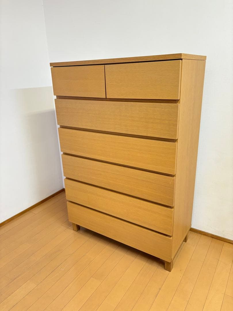 無印良品/良品計画　　チェスト　6段　オーク