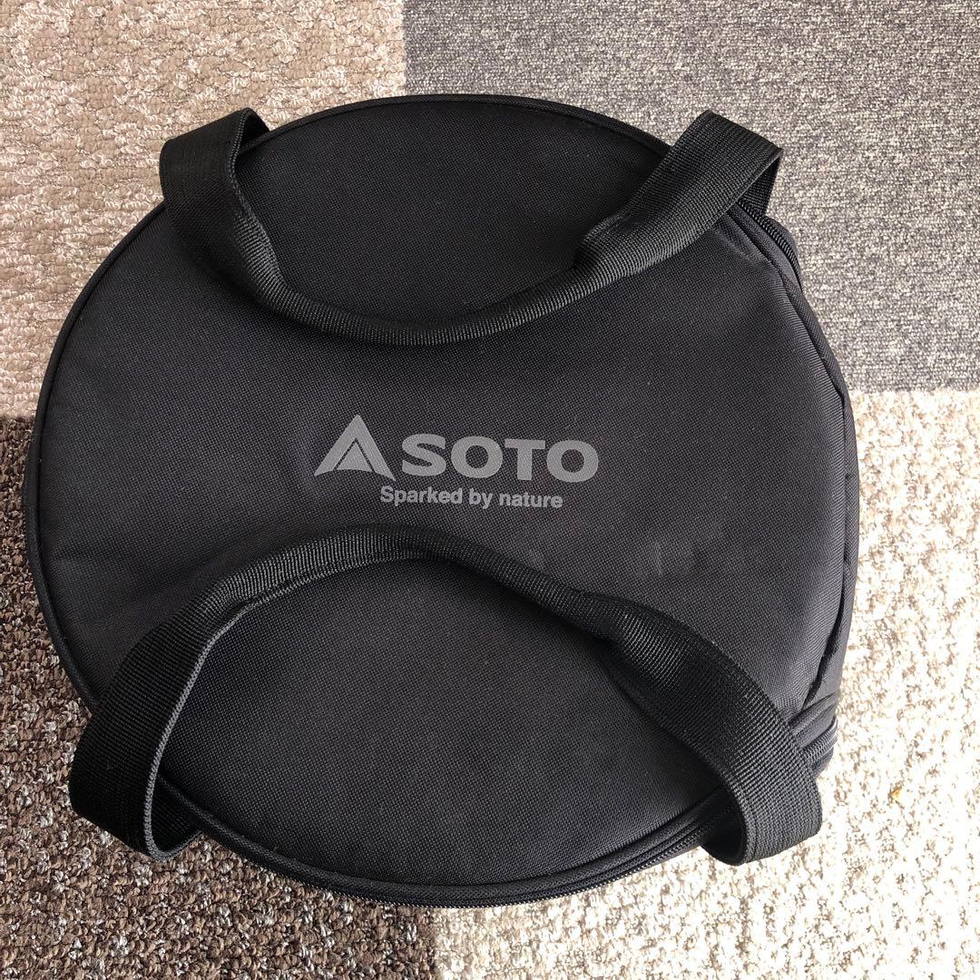 SOTO デュアルグリル 別売オプション収納ケース等付き　キャンプ　焚き火
