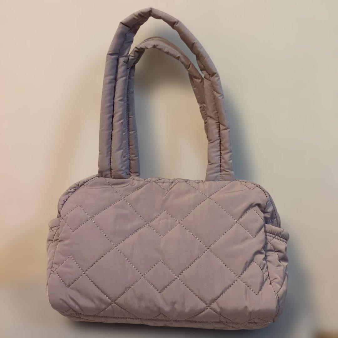 MARC JACOBS　マークジェイコブス キルティングトートバッグ　バーク