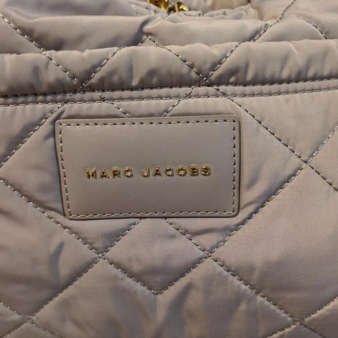 MARC JACOBS　マークジェイコブス キルティングトートバッグ　バーク