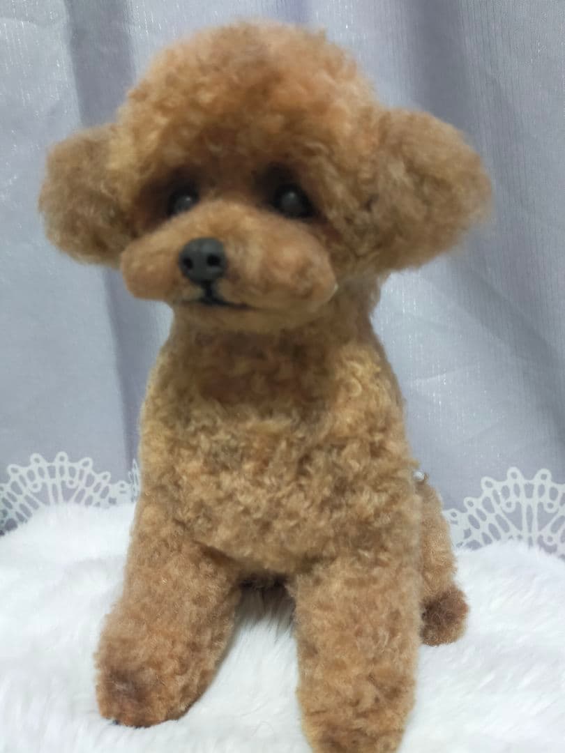 トコタン。トイプーレッドちゃん♡手のひらサイズ