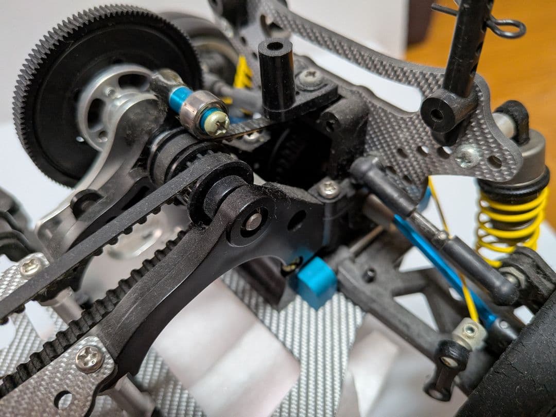 ノ*郎様 タミヤ 1/10 RC シャーシ TA-04 組み立て済み 未走行 当