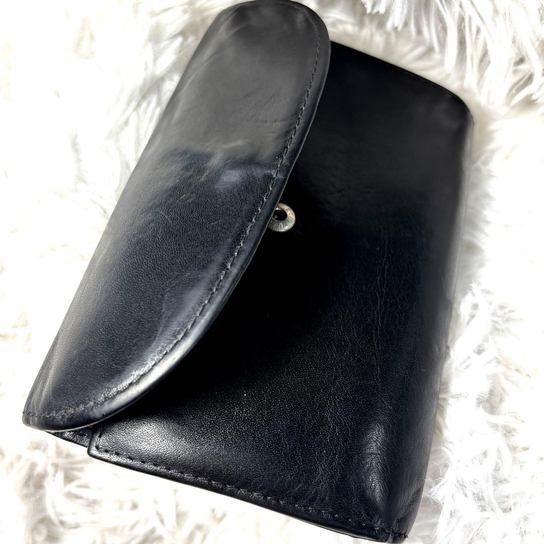 ホワイトハウスコックス　ブライドルレザー　革　三つ折り財布　ウォレット