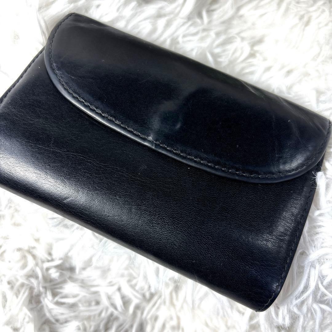 ホワイトハウスコックス　ブライドルレザー　革　三つ折り財布　ウォレット