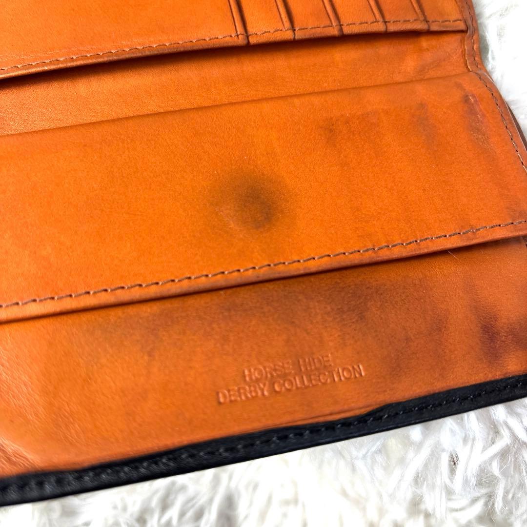 ホワイトハウスコックス　ブライドルレザー　革　三つ折り財布　ウォレット