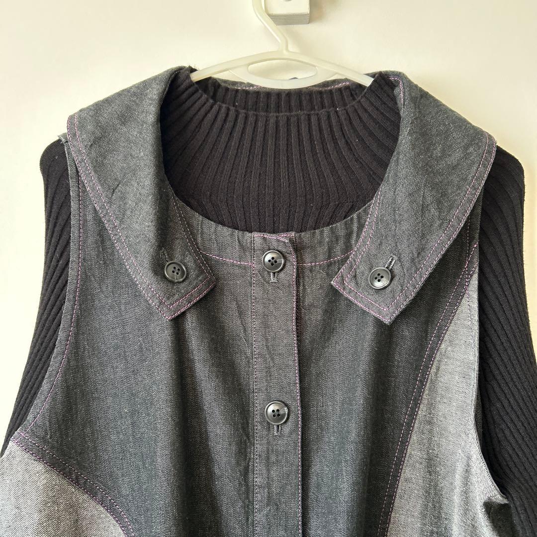 センソユニコ 慈雨デニムジャンスカ未使用