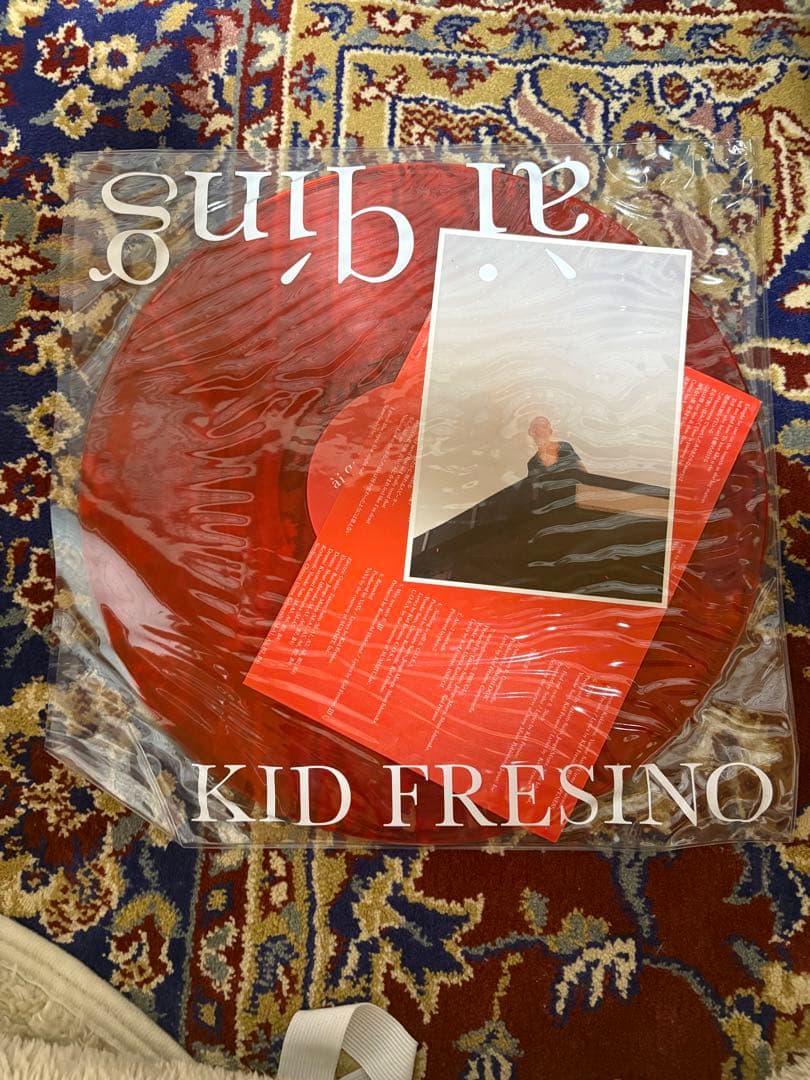 KID FRESINO クリアレッドレコード