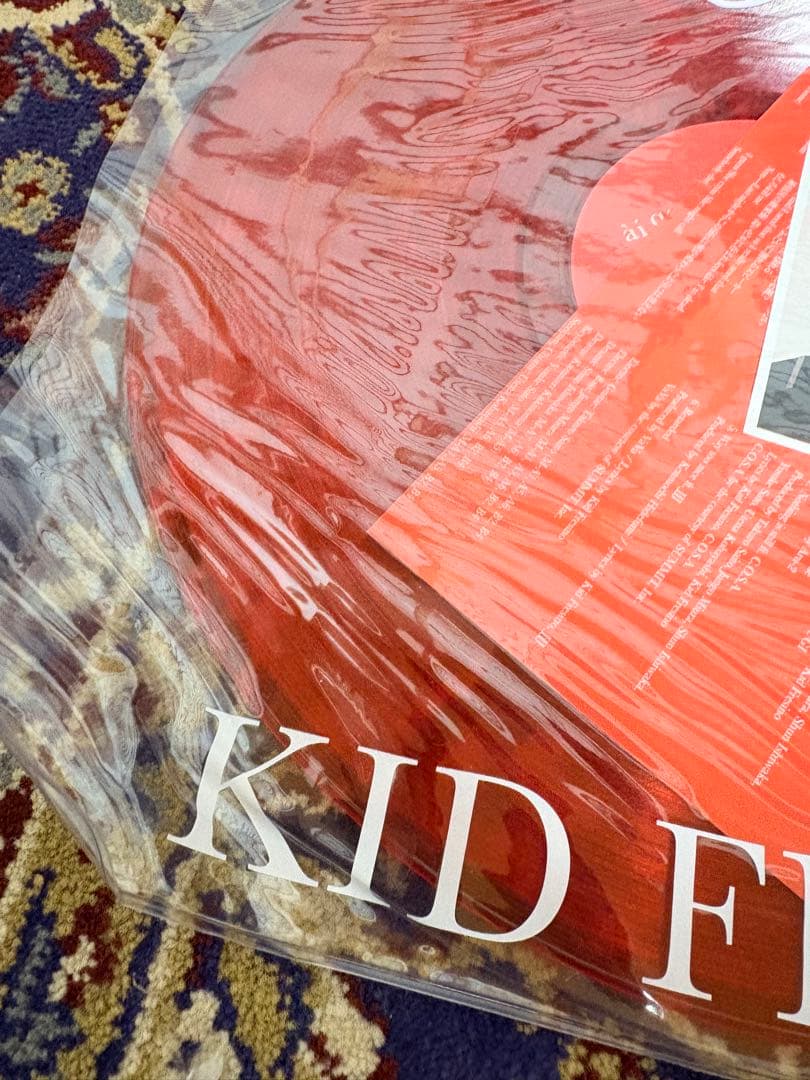 KID FRESINO クリアレッドレコード