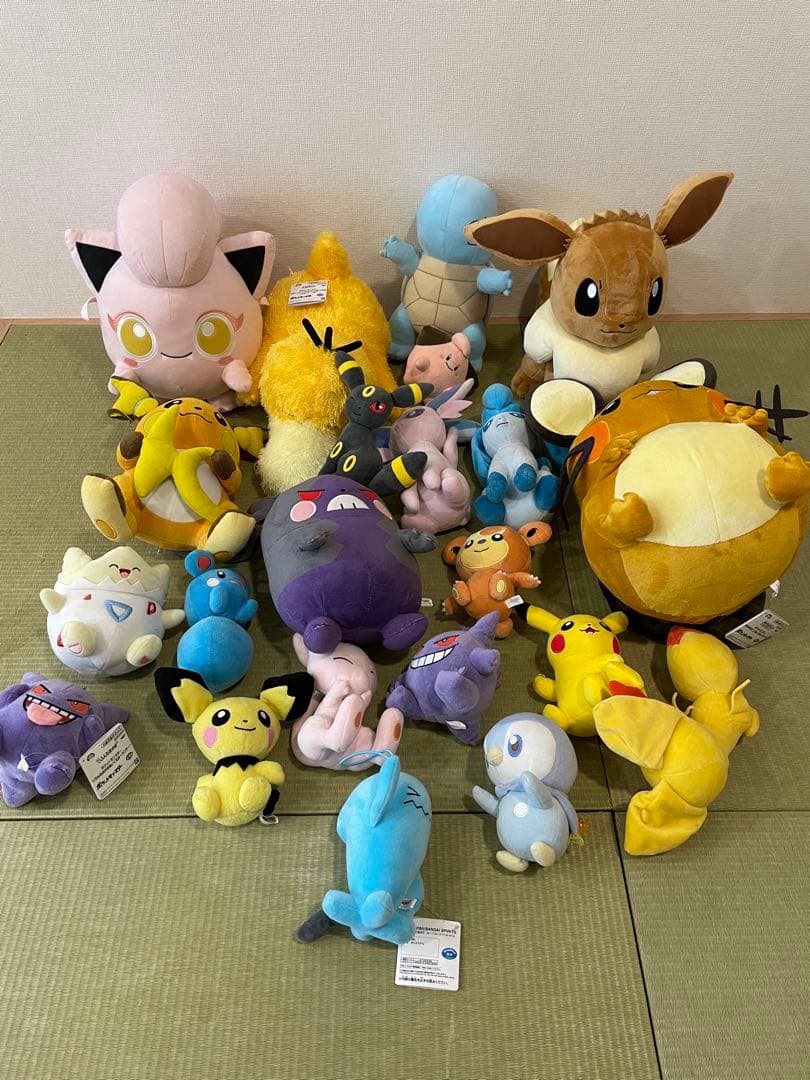 ポケモンぬいぐるみまとめ売り22個