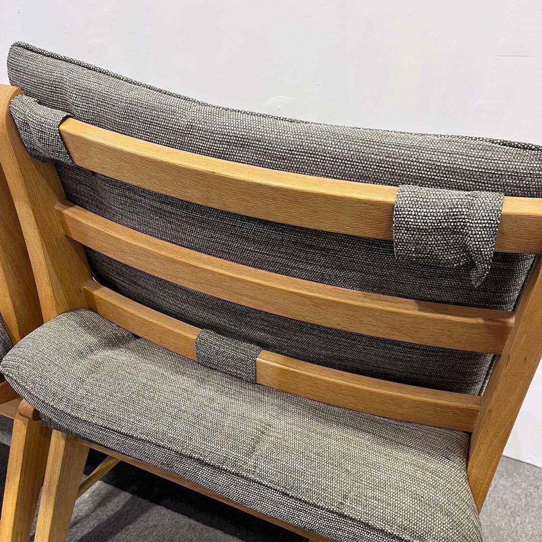 引取限定 ミキモク 雅シリーズ テーブル チェア 6点 家具 Ap2030